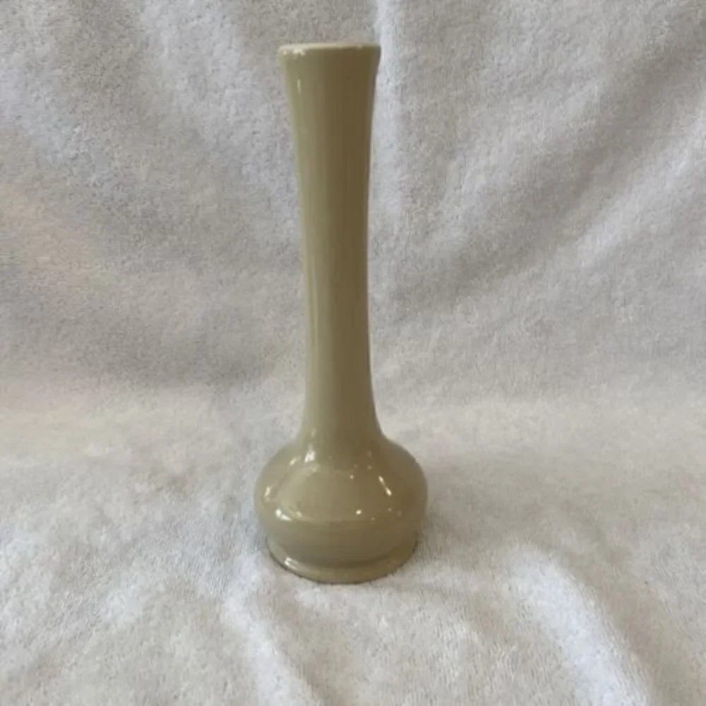 Vintage HALL Bud Vase Tall Brown #641 1/2 Mid Century Modern Minimalist Vase